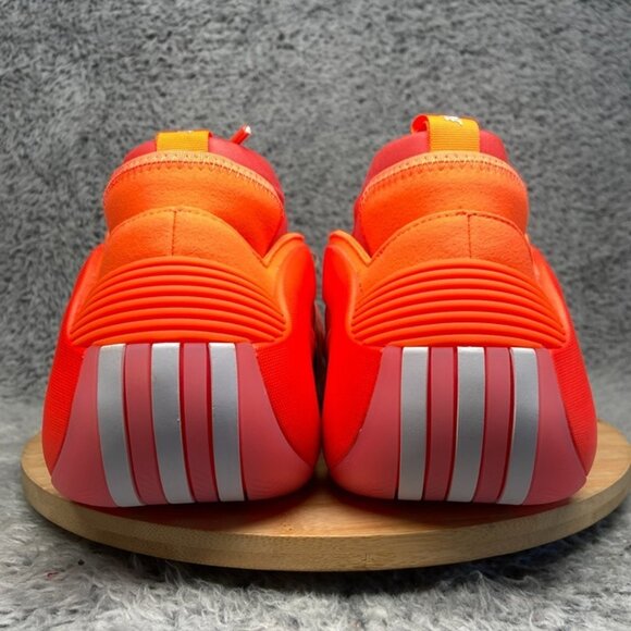 Adidas Harden Vol. 8 \'Drew League\' Size 12.5 Men Orange Red Basketball IH3652